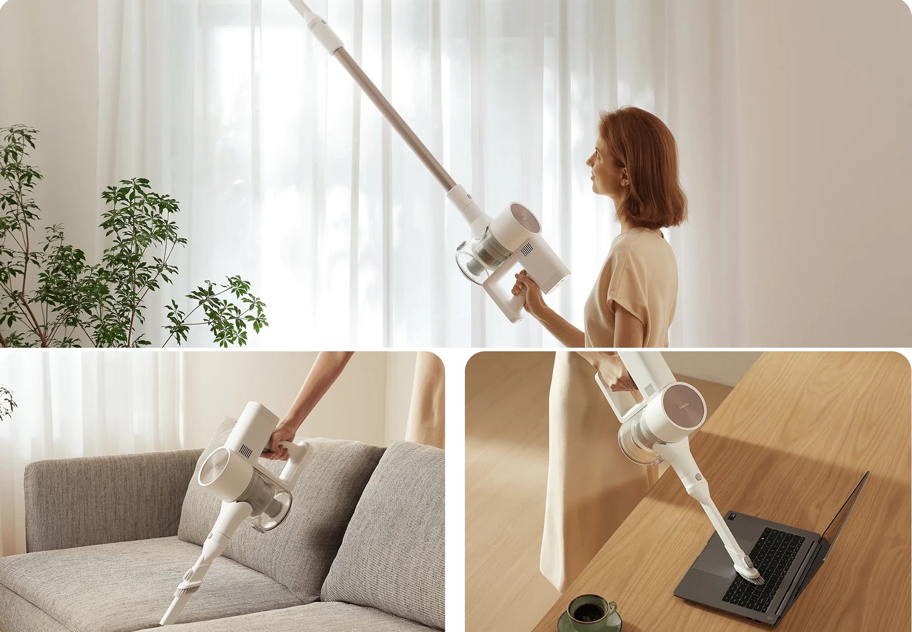 Tyčový batériový vysávač Xiaomi Vacuum Cleaner G20 EU ponúka flexibilné